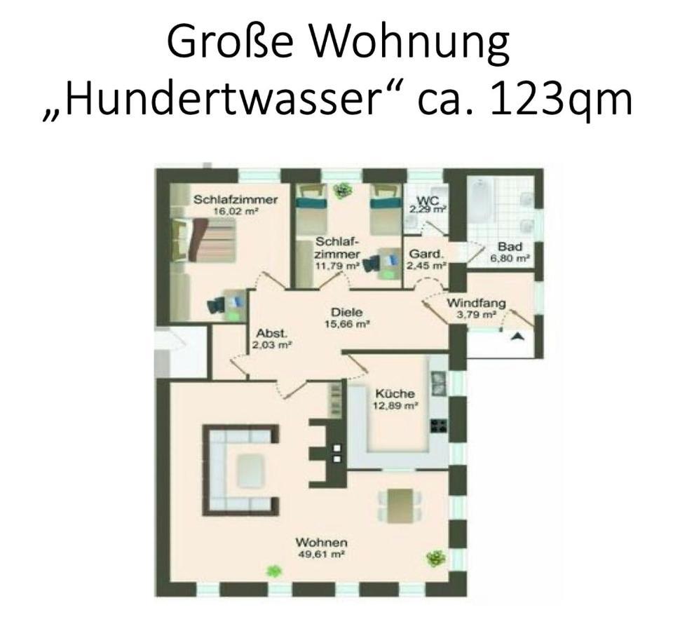 Grosse Ferienwohnung Hundertwasser Am Dreisessel In Altreichenau نويغايشيناو المظهر الخارجي الصورة